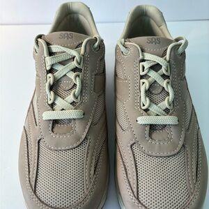 SAS Tour Mesh Comfort Sneakers 9 WW Cushioned beige/pink (A1)'